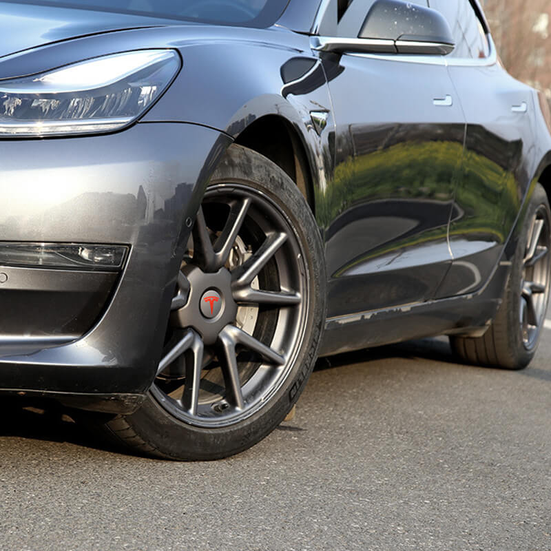 EVAAM® Aero Wheel Center Cap Kit for Tesla Model 3/Y (4Pcs) [2017-2023] - EVAAM