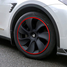 EVAAM™ UPGRADE! Aluminum Alloy Wheel Rim Protector For Tesla All Models (4 PCS) (2012-2023) - EVAAM