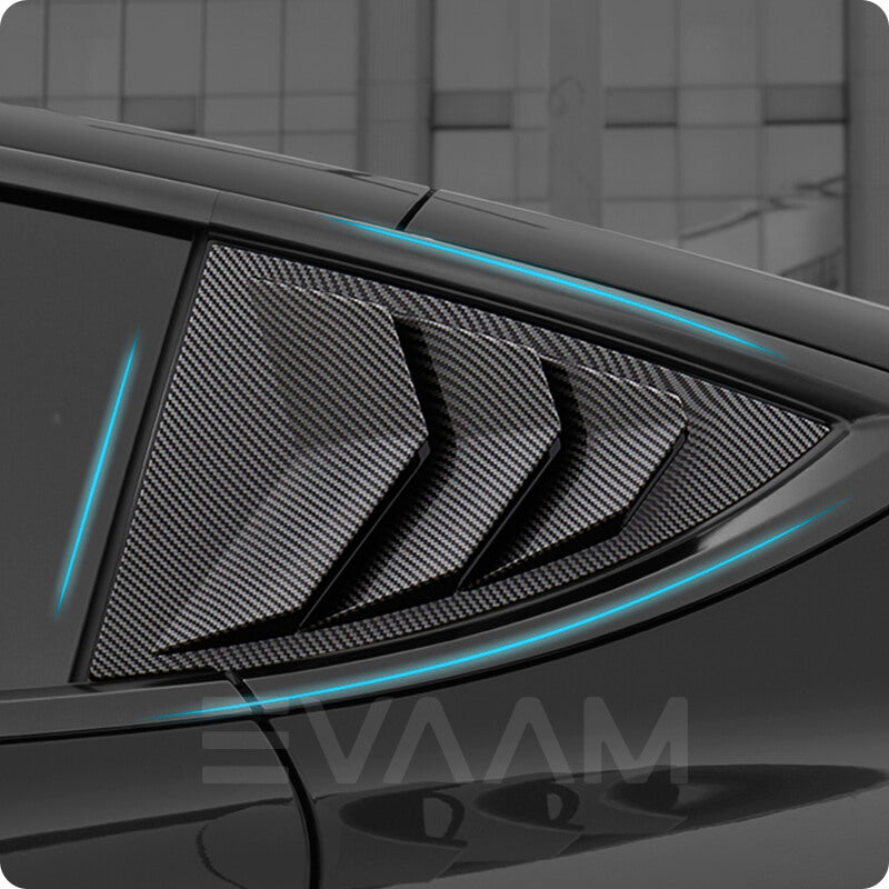 EVAAM® Rear Corner Window Protector for Model 3/Y Accessories - EVAAM