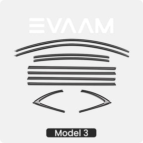 EVAAM® Chrome Delete Kit for Model 3 Accessories - EVAAM
