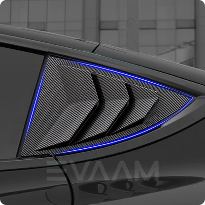 EVAAM® Rear Corner Window Protector for Model 3/Y Accessories - EVAAM