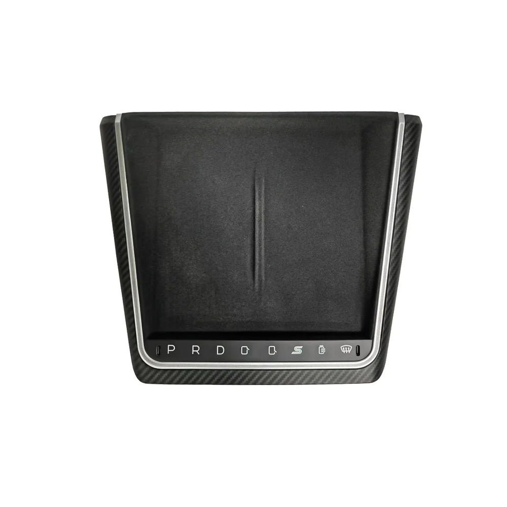 Smart Touch Center Console Wireless Charging Dock with Ambient Light Sync for Tesla Model Y Juniper / Model 3 Highland