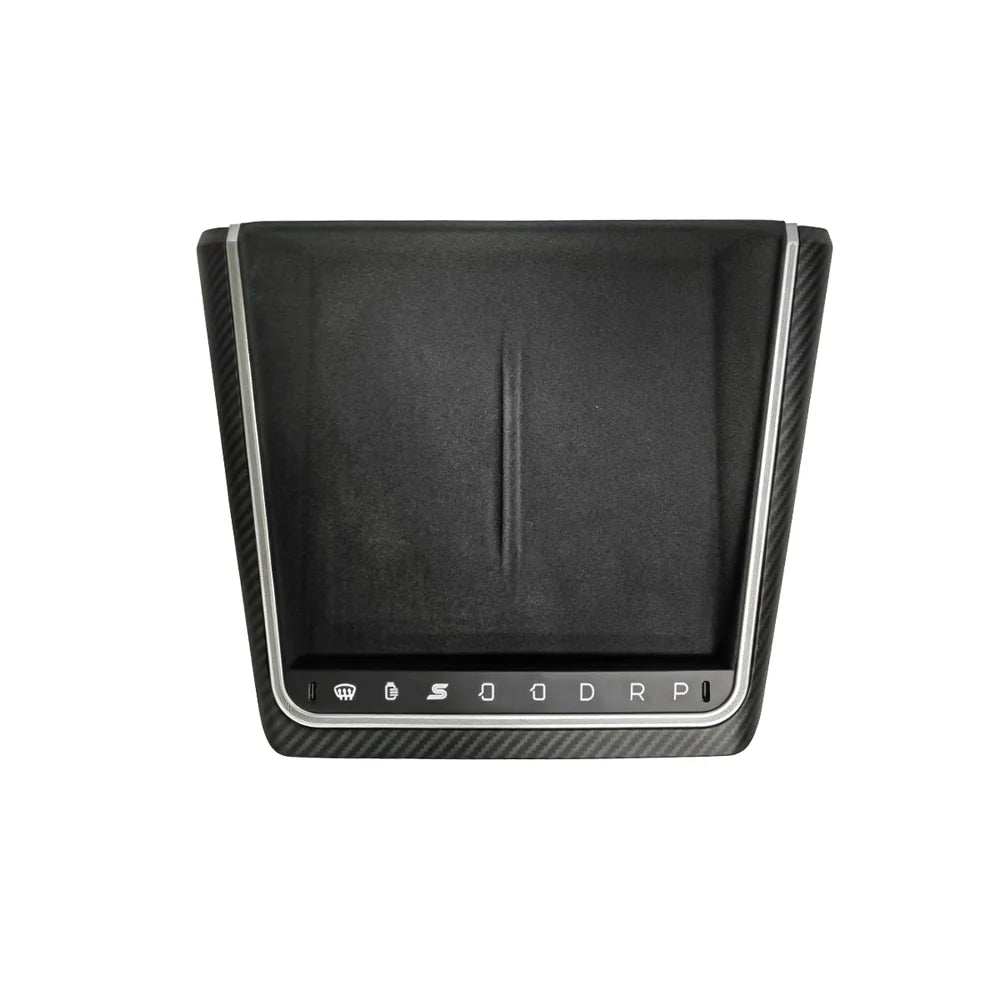 Smart Touch Center Console Wireless Charging Dock with Ambient Light Sync for Tesla Model Y Juniper / Model 3 Highland