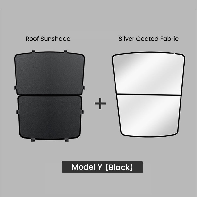 Upgraded! EVAAM™ Tesla Glass Roof Sunshade for Model Y 2021-2023 Accessories - EVAAM