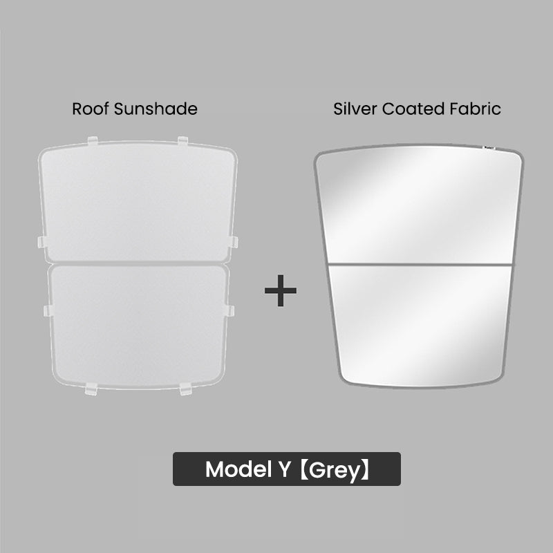 Upgraded! EVAAM™ Tesla Glass Roof Sunshade for Model Y 2021-2023 Accessories - EVAAM