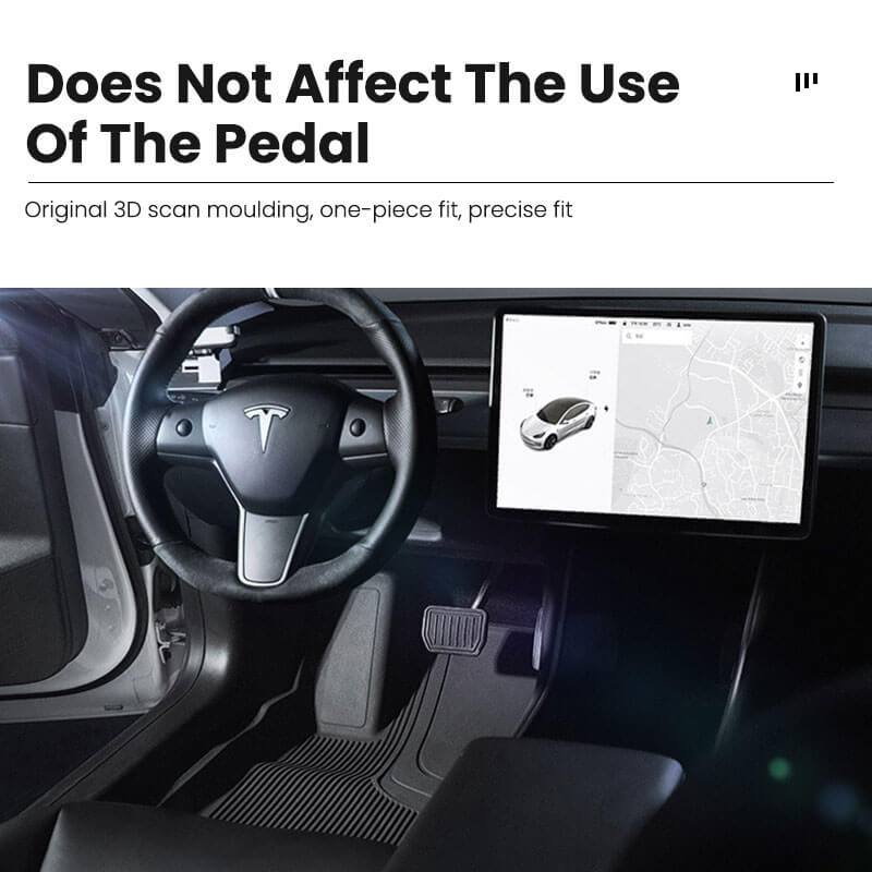 EVAAM TPE Floor Mats for Model 3/Y Accessories - EVAAM