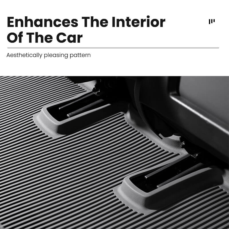 EVAAM TPE Floor Mats for Model 3/Y Accessories - EVAAM