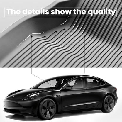 EVAAM TPE Floor Mats for Model 3/Y Accessories - EVAAM
