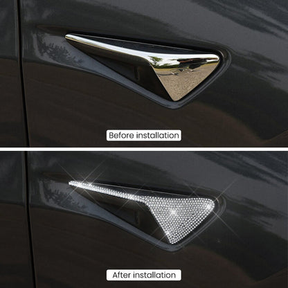EVAAM Bling Diamond Cover Kit for Model 3/Y Accessories - EVAAM