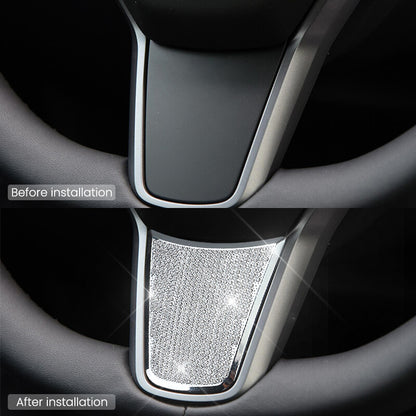 EVAAM Bling Diamond Cover Kit for Model 3/Y Accessories - EVAAM