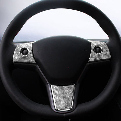 EVAAM Bling Diamond Cover Kit for Model 3/Y Accessories - EVAAM