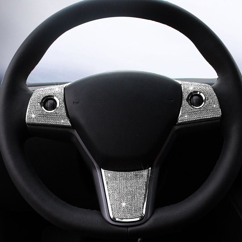 EVAAM Bling Diamond Cover Kit for Model 3/Y Accessories - EVAAM