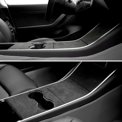 EVAAM Alcantara Center Console Cover for Model 3 2016-2020 - EVAAM