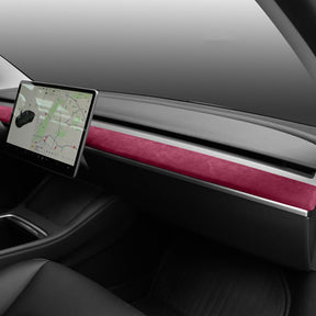 Alcantara Dashboard Cover for Tesla Model 3/Y By EVAAM™ - EVAAM