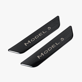 EVAAM™ Black Rear Door Sill Protector For Tesla Model 3 Accessories - EVAAM