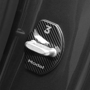EVAAM™ Door Latch Lock Protector (4Pcs) For Tesla Model 3 Accessories - EVAAM