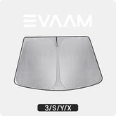 EVAAM™ Foldable Windshield Sun Visor Shade for Tesla Model S/3/X/Y Accessories - EVAAM