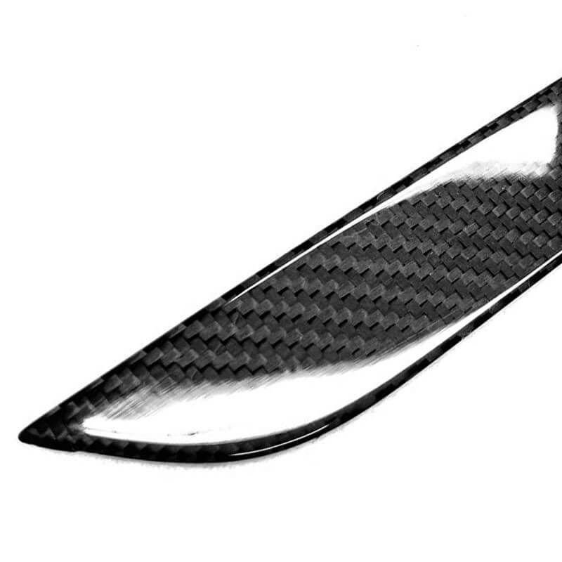EVAAM® Gloss Real Carbon Fiber Door Handle Cover for Tesla Model S  (2012-2023)