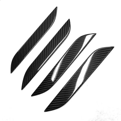 EVAAM Gloss Real Carbon Fiber Door Handle Cover for Model S - EVAAM