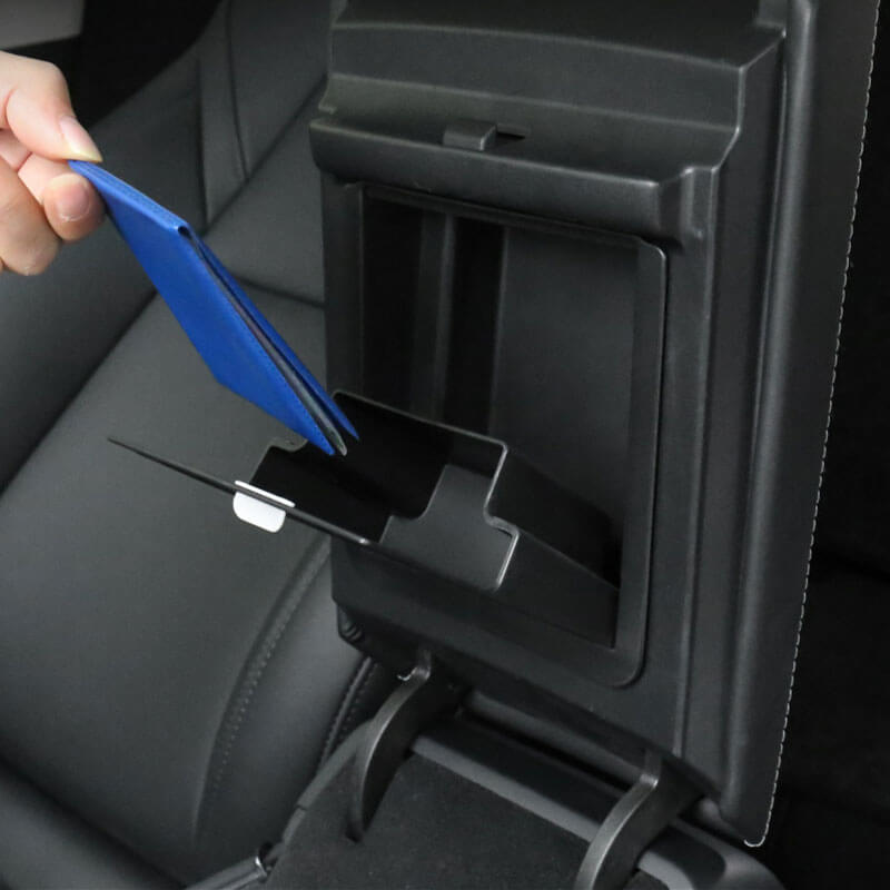 EVAAM™ Magnetic Armrest Hidden Storage Box for Model 3/Y Accessories - EVAAM