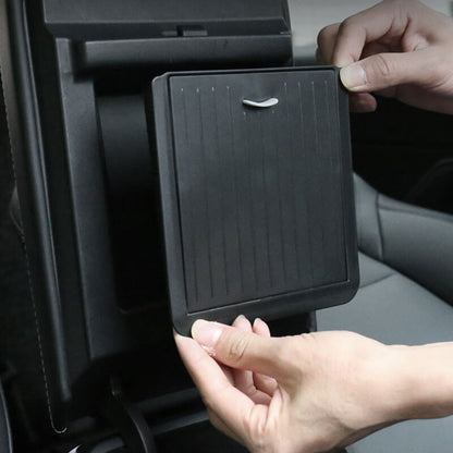 EVAAM™ Magnetic Armrest Hidden Storage Box for Model 3/Y Accessories - EVAAM
