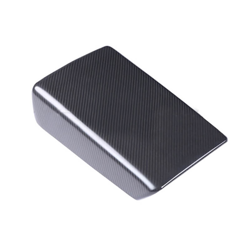 EVAAM™ Matte Real Carbon Fiber Armrest Cover for Model 3/Y 2017-2023 - EVAAM