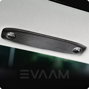 EVAAM™ Matte Real Carbon Fiber Reading Light Cover for Model 3/Y 2017-2023 - EVAAM