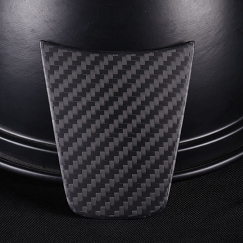 EVAAM® Matte Real Carbon Fiber Steering Wheel Wrap Cover Kit for Tesla  Model 3/Y (2017-2023)
