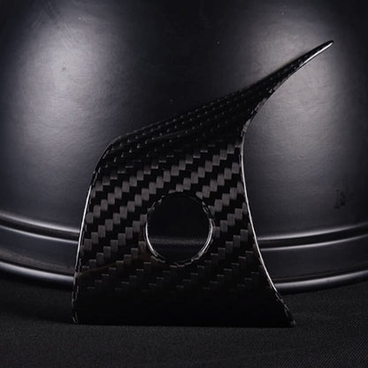 EVAAM Matte Real Carbon Fiber Steering Wheel Fascia Cover for Model 3/Y 2017-2022 - EVAAM