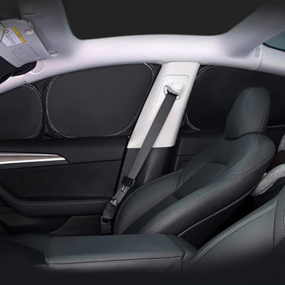 EVAAM™ Privacy and Thermal Insulated Shades Curtains for Model 3 Accessories - EVAAM