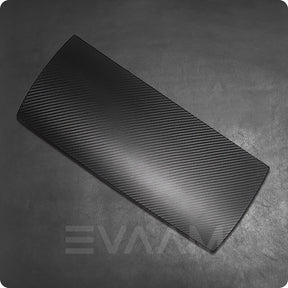 EVAAM™ Matte Real Carbon Fiber Glove Box Cover for Model 3/Y 2017-2023 - EVAAM