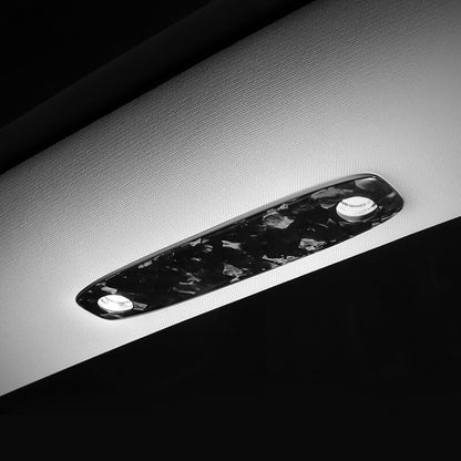 EVAAM Forged Real Carbon Fiber Reading Light Cover for Model 3/Y 2017-2022 - EVAAM