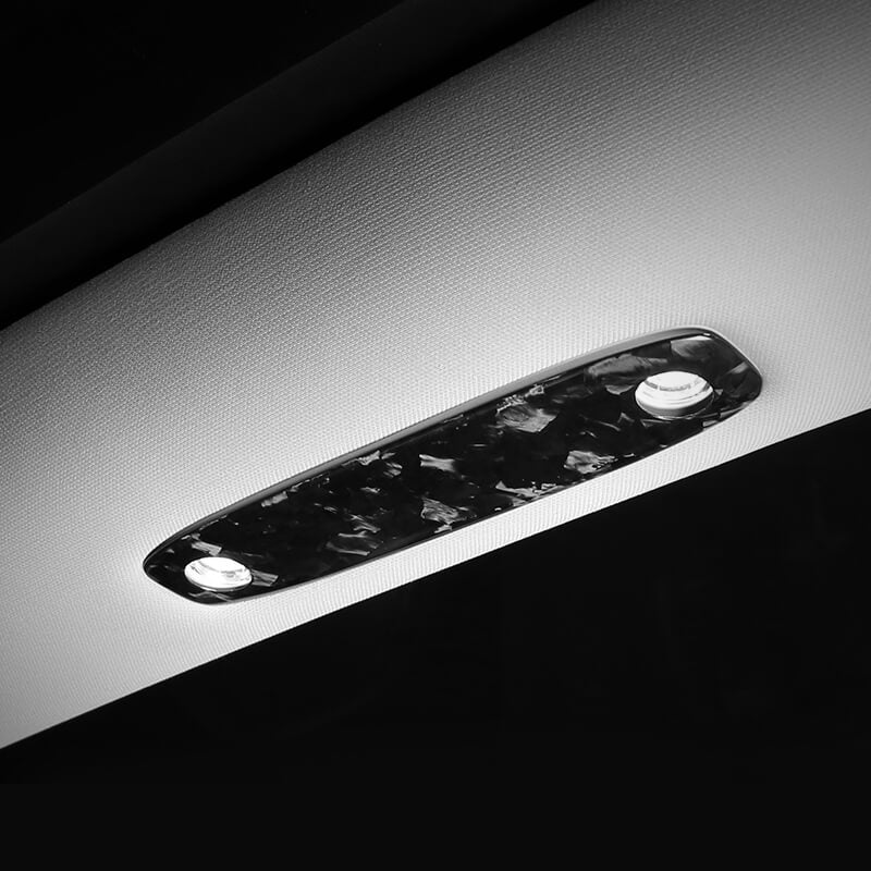 EVAAM Forged Real Carbon Fiber Reading Light Cover for Model 3/Y 2017-2022 - EVAAM