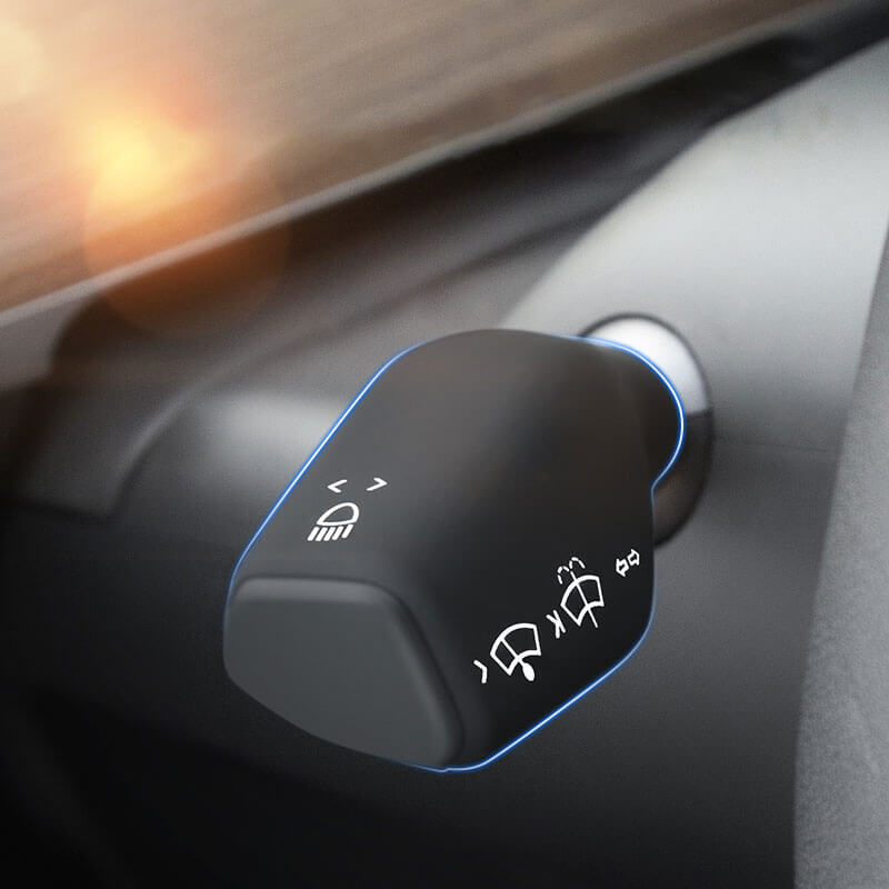 EVAAM Silicone Turn Signal Stalk Covers for Model 3/Y Accessories - EVAAM