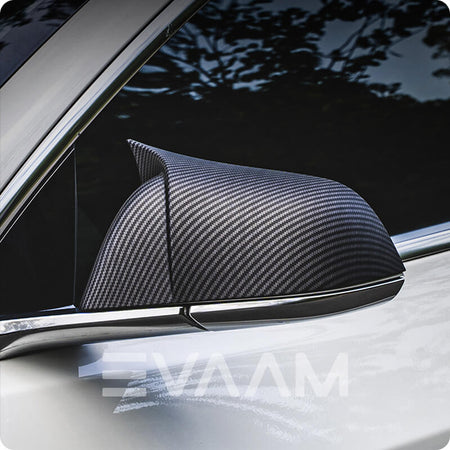 EVAAM® Sportliche Seitenspiegelabdeckung für Tesla Model 3/Y (2017–2023)