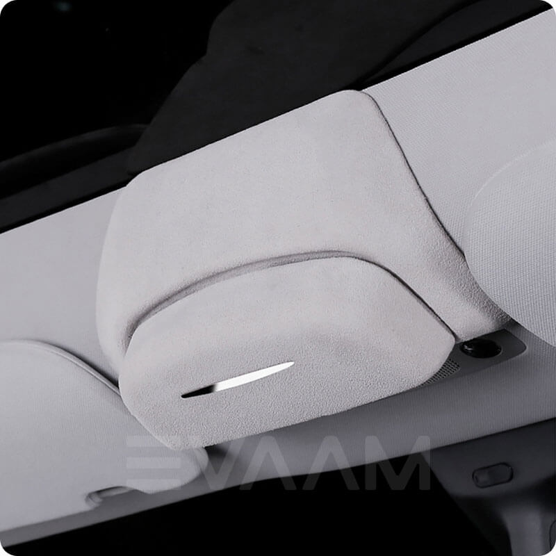 ShowEv Tesla Model 3 Y Sonnenbrillenhalter Brillenhalterung Aufbewahrungsbox  für Model Y und Model 3 2021-2023 Zubehör : : Auto & Motorrad