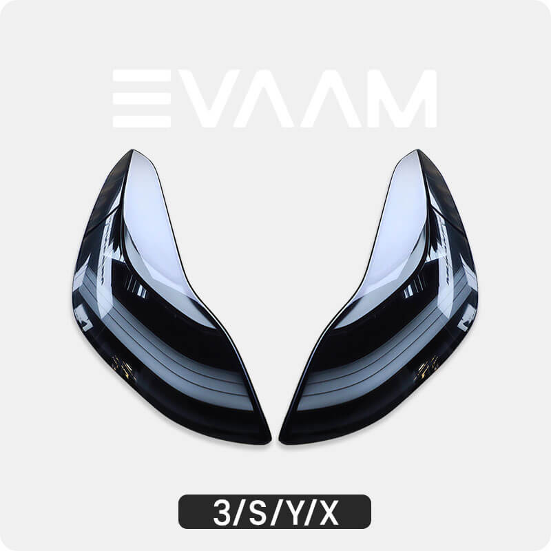 EVAAM™ Tinted Headlight and Foglight Protection for Tesla Model S/3/X/Y Accessories - EVAAM