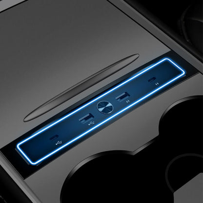 EVAAM™ Model 3/Y Center Console USB Hub (Gen. 2) (2021-2023) - EVAAM