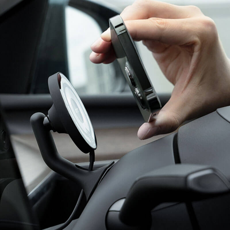 EVAAM™ Wireless Charger Phone Holder For Model 3/Y Accessories - EVAAM