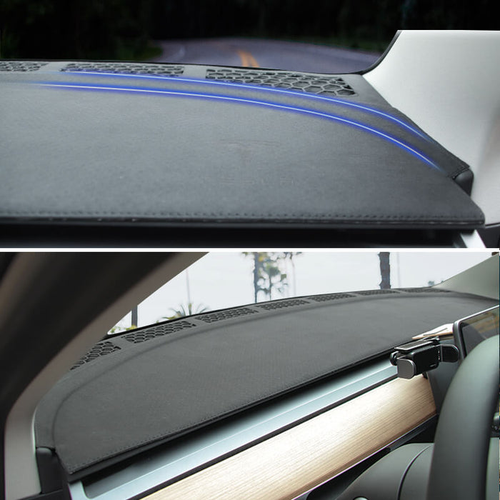 EVAAM® Tesla Soft AntiGlare Dash Cover Mat for Model 3/Y (20172023