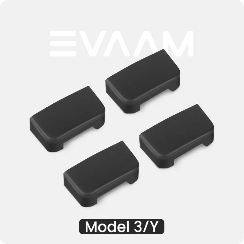 EVAAM™ Anti-kick Rear Seat Slide Rails Cover for Model 3/Y 2021-2023 Accessories - EVAAM