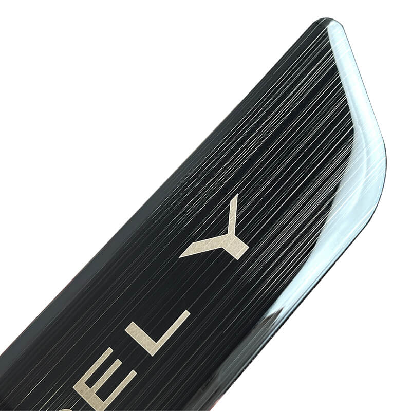 EVAAM™ Black Rear Door Sill Protector For Tesla Model Y Accessories - EVAAM