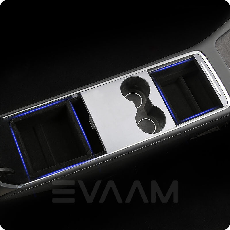 EVAAM® Center Console Organizer Box for Tesla Model 3/Y (2021-2023)