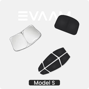 EVAAM™ Privacy and Thermal Insulated Shades Curtains for Model S Accessories - EVAAM