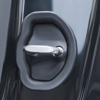 EVAAM™ Silicone Door Latch Lock Protector (4Pcs) For Tesla Model 3/Y Accessories - EVAAM