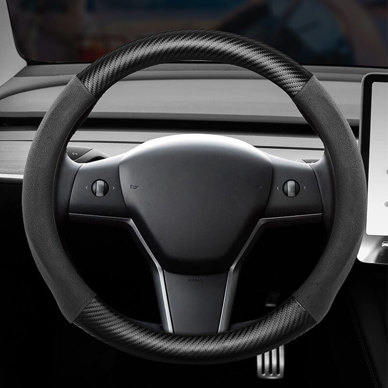 EVAAM™ Steering Wheel Grip Cover for Tesla Accessories - EVAAM
