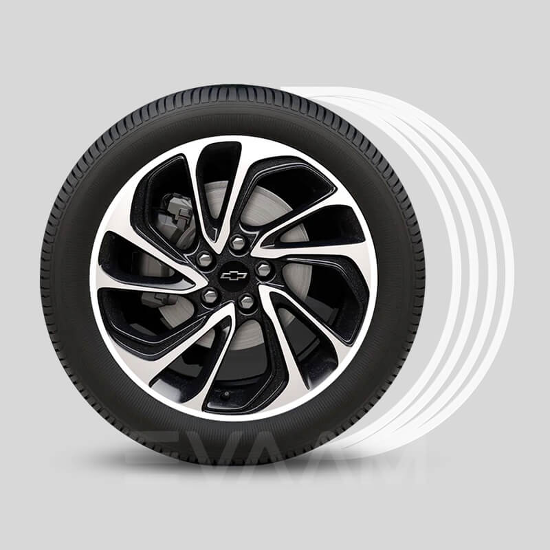 EVAAM™ UPGRADE! Wheel Rim Protector For Chevy Bolt EV/EUV (4 PCS) - EVAAM
