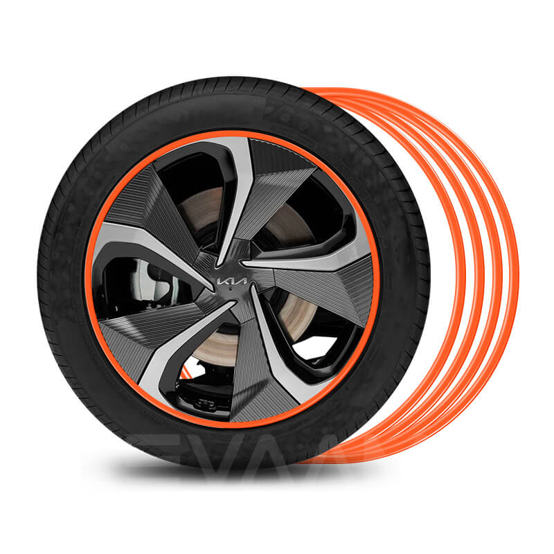 EVAAM™ UPGRADE! Wheel Rim Protector For Kia EV6 (4 PCS) - EVAAM