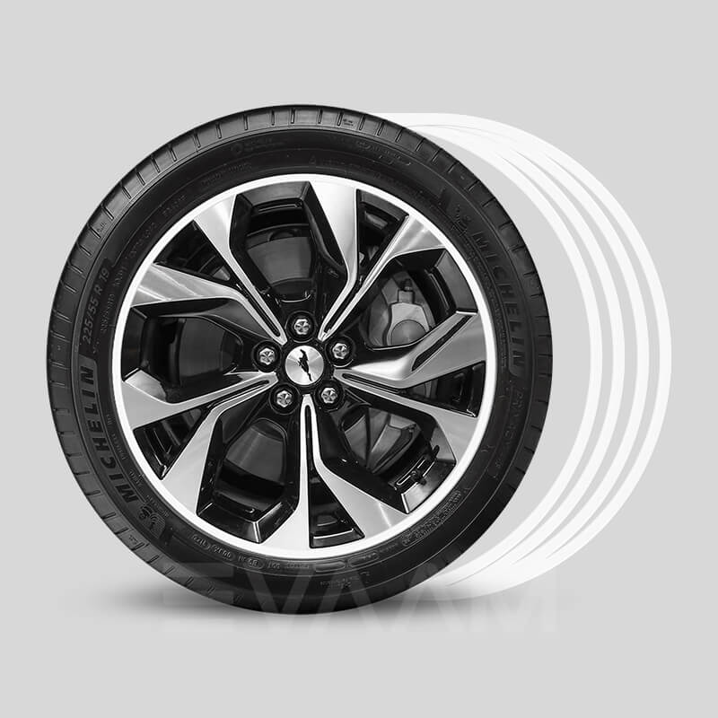 EVAAM™ UPGRADE! Wheel Rim Protector For Mustang Mach-E (4 PCS) - EVAAM