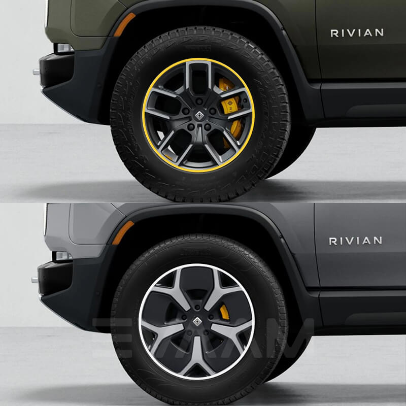 EVAAM™ UPGRADE! Wheel Rim Protector For Rivian (4 PCS) - EVAAM